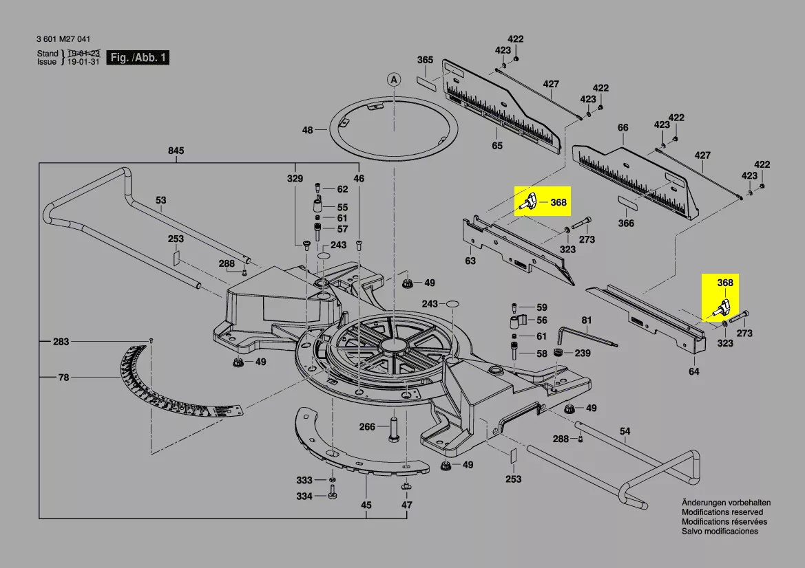 vis fixation butée réf. 1 609 B02 991 Bosch
